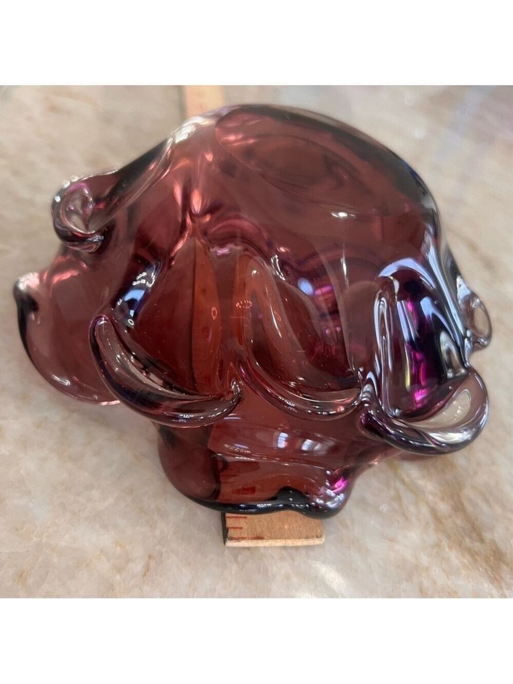 MURANO MCM AMETHYST BOWL - Picture 6 of 7